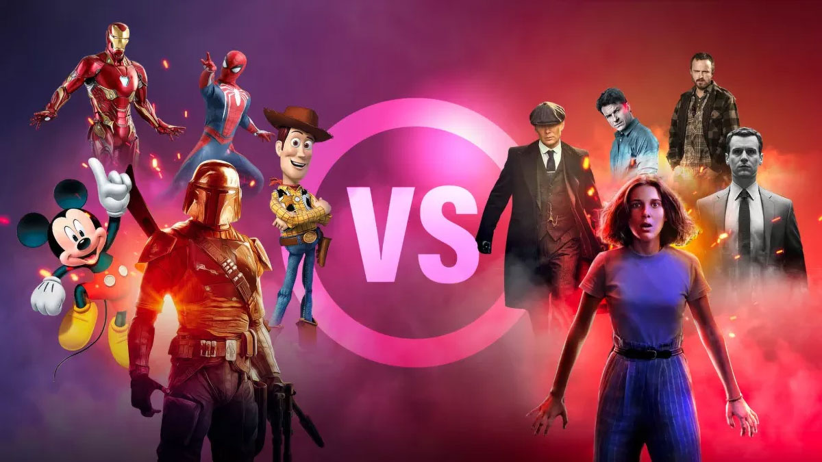 Netflix vs. Disney+ เจ้าไหนดีกว่ากัน?