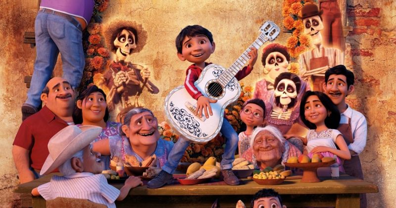 ภาพจากหนังดิสนีย์ (Disney) เรื่อง Coco วันอลวน วิญญาณอลเวง (2017)