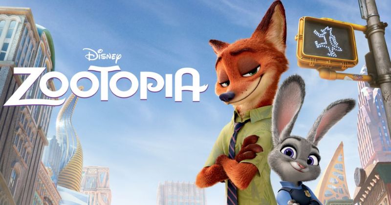 ภาพจากหนังดิสนีย์ (Disney) เรื่อง Zootopia นครสัตว์มหาสนุก 2016