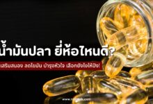 10 น้ำมันปลา 2567 เสริมสมอง ลดไขมัน บำรุงหัวใจ ยี่ห้อไหนดี?