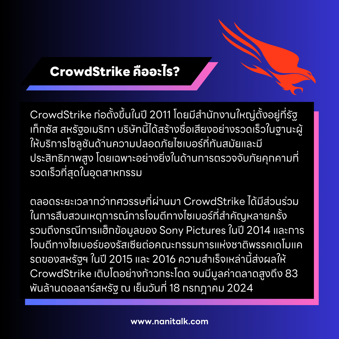 CrowdStrike คืออะไร?