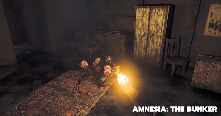 เกมผีระทึกขวัญน่าเล่น Amnesia The Bunker