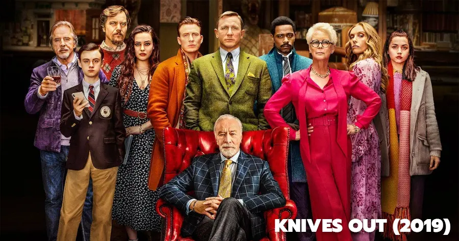 โปสเตอร์หนังฆาตกรรม ฆาตกรรมหรรษา ใครฆ่าคุณปู่ | Knives Out (2019)