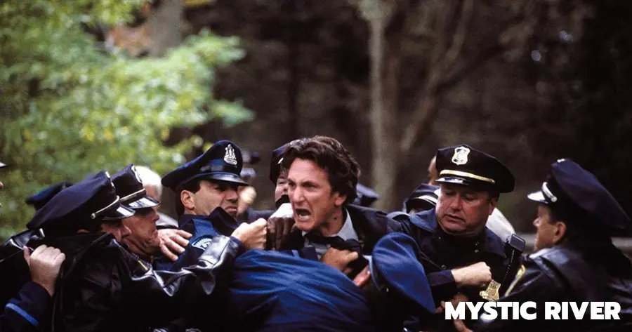 โปสเตอร์หนังฆาตกรรม เรื่อง มิสติก ริเวอร์ ปมเลือดฝังแม่น้ำ | Mystic River (2003)