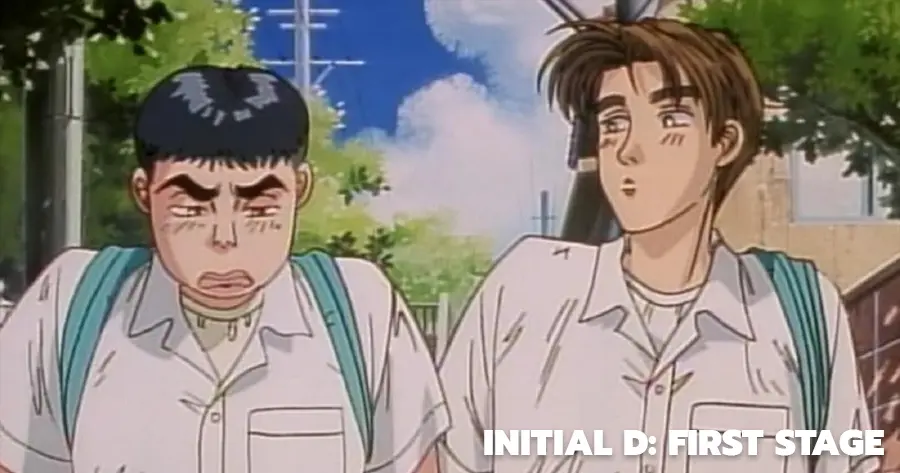 อนิเมะกีฬา เรื่อง Initial D First Stage (1998)