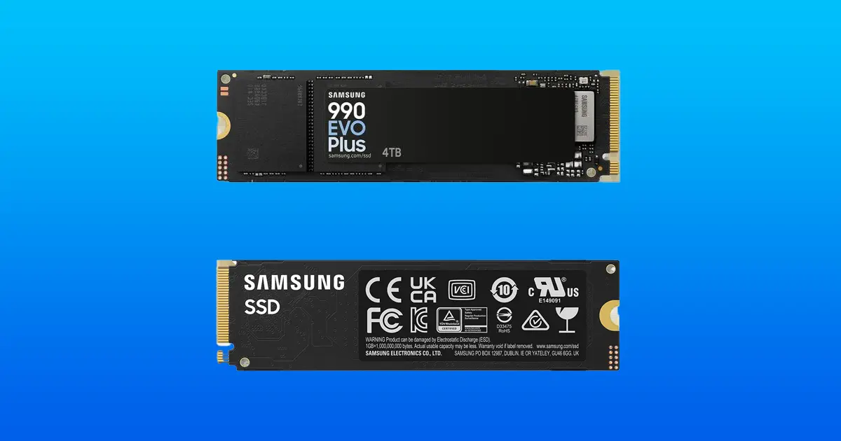 SSD ใหม่จาก Samsung ความเร็ว 4TB 990 EVO Plus ที่เหลือเชื่อ