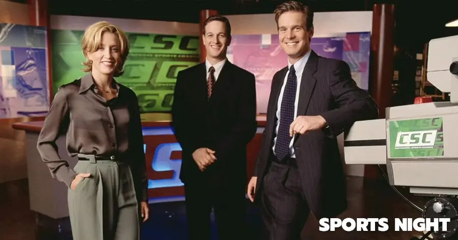 ซีรีส์กีฬาฝรั่ง เรื่อง Sports Night (1998–2000)