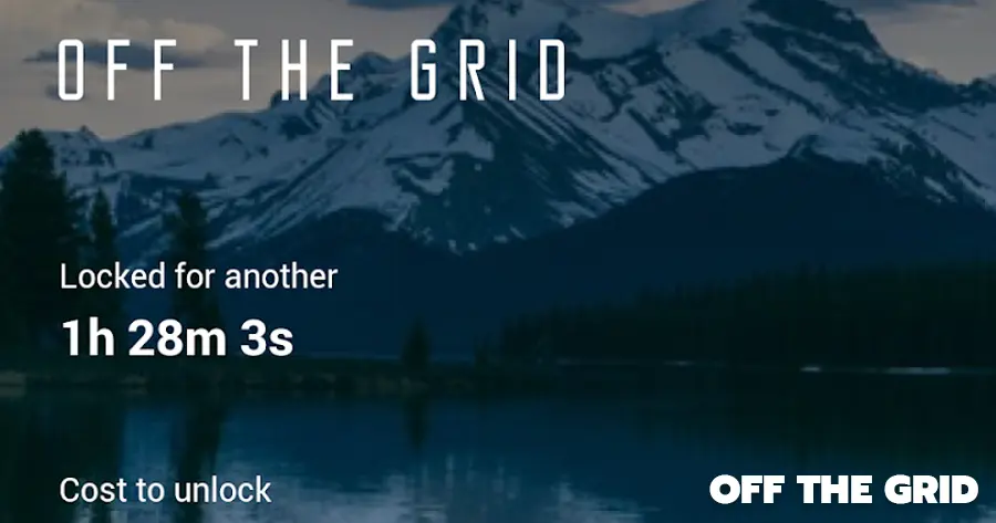 Off The Grid: หยุดการเสพติดโทรศัพท์