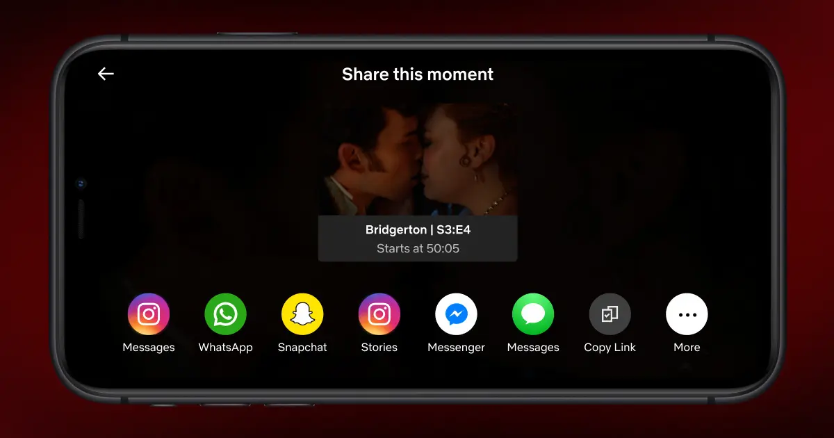 Moments ฟีเจอร์ใหม่ Netflix แบ่งปันฉากโปรดได้ง่ายขึ้น