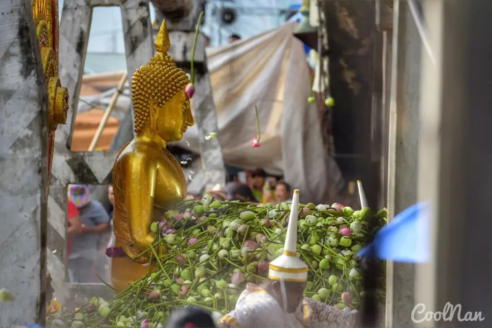 การเปลี่ยนแปลงของประเพณีรับบัวในปัจจุบัน