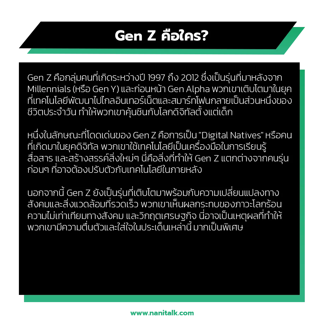 Gen Z คือใคร? มาทำความเข้าใจนิยามและช่วงอายุ